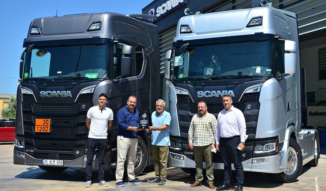 Scania’nın en güçlüsünün ilk teslimatı yapıldı