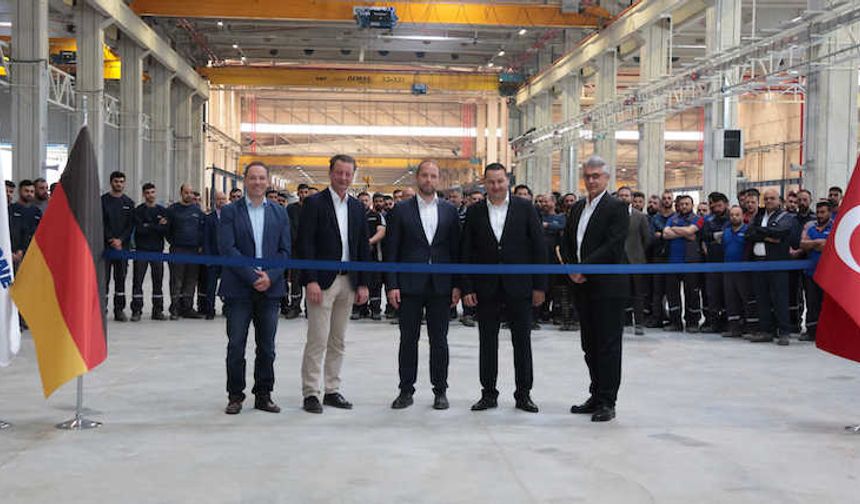 KRONE Tire fabrikasında, yeni şasi üretim tesisi devreye alındı 