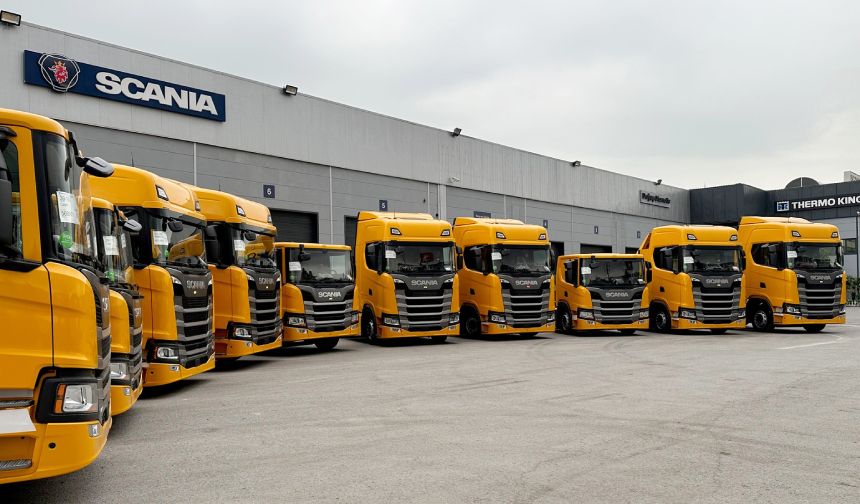 Mertur filosunu Scania ile güçlendirdi 