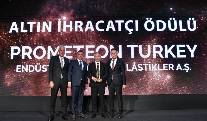 Prometeon Türkiye'nin ihracat başarısı ödüllendirildi