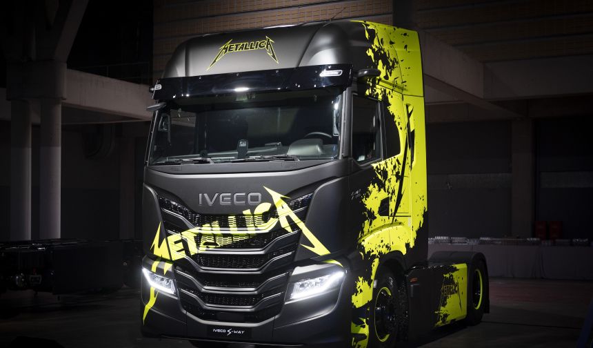 Metallica, M72 Dünya Turu’nun Avrupa ayağını IVECO araçları ile gerçekleştirecek