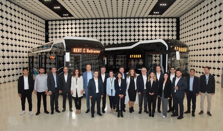 Otokar, hidrojenle çalışan otobüsü ile otonom otobüsünü tanıttı