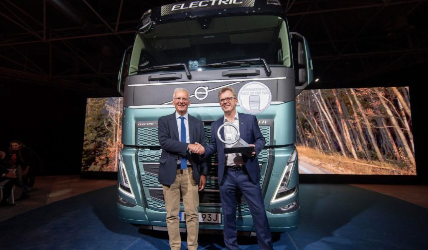 Volvo FH Electric uluslararası yılın kamyonu seçildi