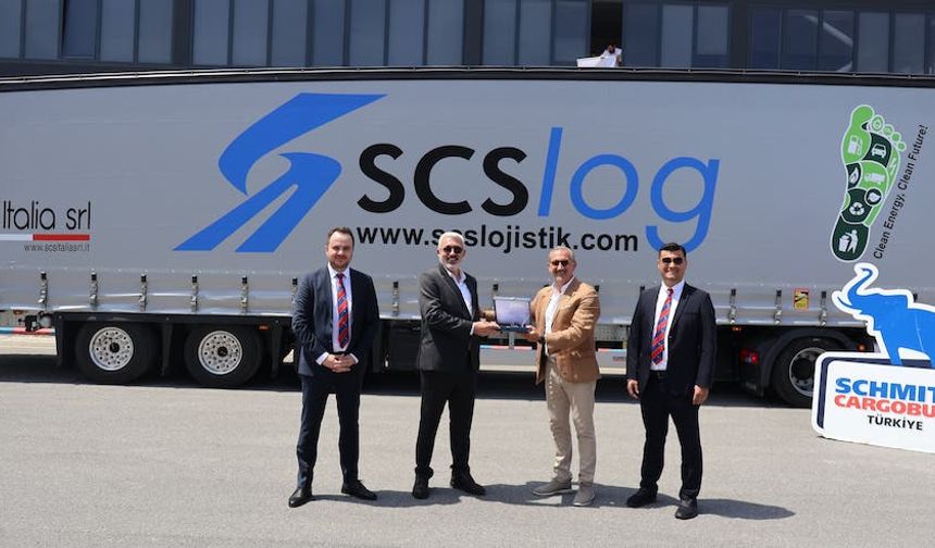 Schmitz Cargobull Türkiye’den SCSLOG’a çevreci treyler teslimatı