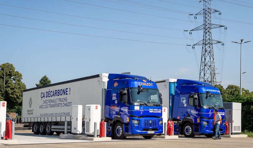 Renault Trucks, lojistik süreçlerinde elektrifikasyon adımlarını hızlandırıyor