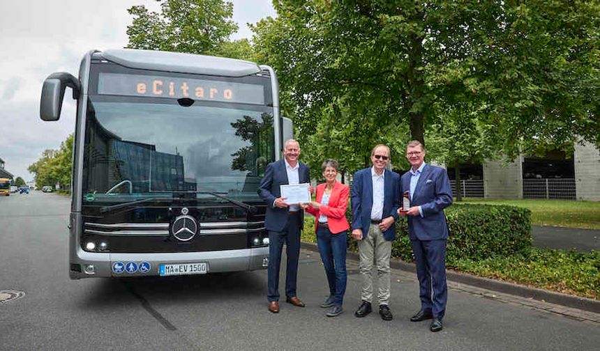 Mercedes-Benz eCitaro G, “2024 Yılı Elektrikli Otobüs Şampiyonu" Oldu