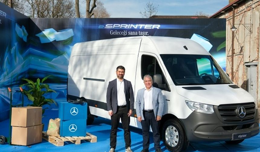 Mercedes-Benz Hafif Ticari Araçlarda Elektrikli Dönüşüm: Yeni eSprinter Türkiye’de