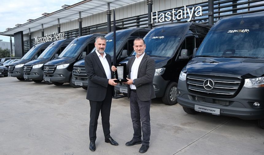 Zemzem Turizm, 150 Adet Mercedes-Benz Sprinter’ı Filoya Dahil Etti