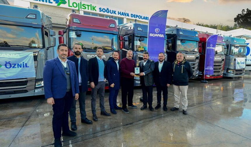 Scania’dan Yılın İlk Teslimatı Öznil Lojistik’e