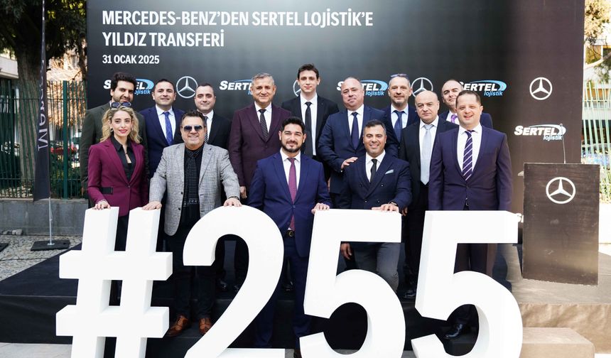 Sertel Grup Lojistik, Filosunu 255 Adet Mercedes-Benz Actros ve Atego ile Güçlendirdi