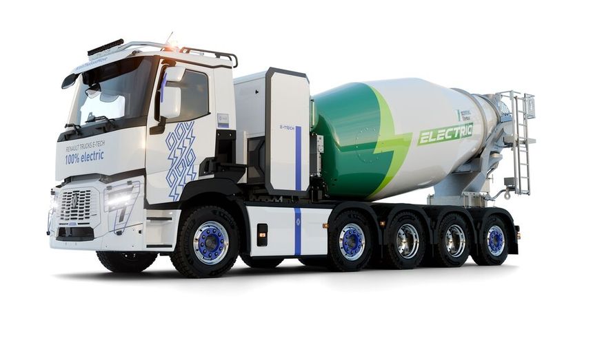 Renault Trucks E-Tech C 10x4: Beton Taşımacılığına Yenilikçi Çözüm