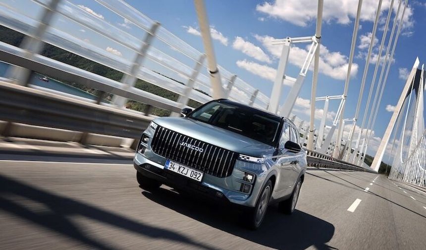 Türkiye’de ocak ayında en çok satan premium otomobil JAECOO 7