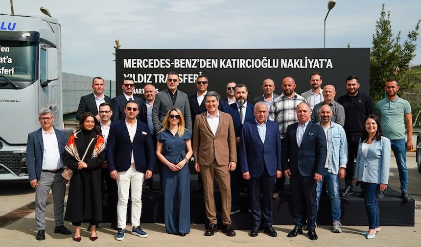 Katırcıoğlu Nakliyat, Araç Filosunu 25 adet Mercedes-Benz Yeni Actros L ile Genişletti