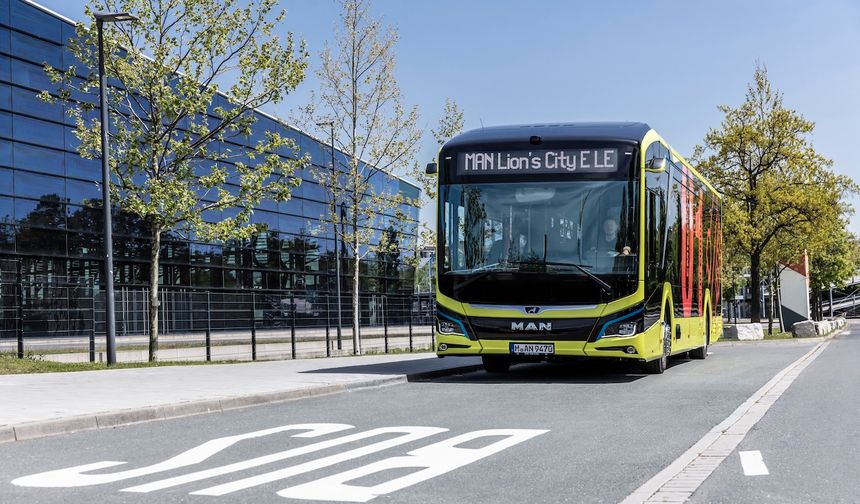 MAN’ın Elektrikli Otobüsü 2025’in En Yenilikçi Aracı Seçildi