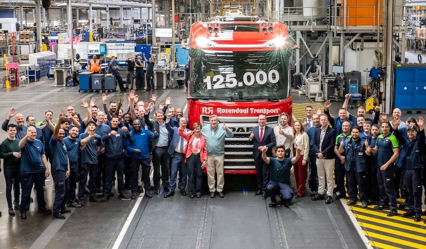 DAF, 125.000’inci Yeni Nesil Kamyonunu Teslim Etti