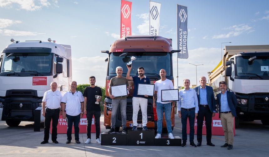 Renault Trucks’tan Mersin’de Yakıt Tasarrufu ve Teknoloji Odaklı Çift Etkinlik