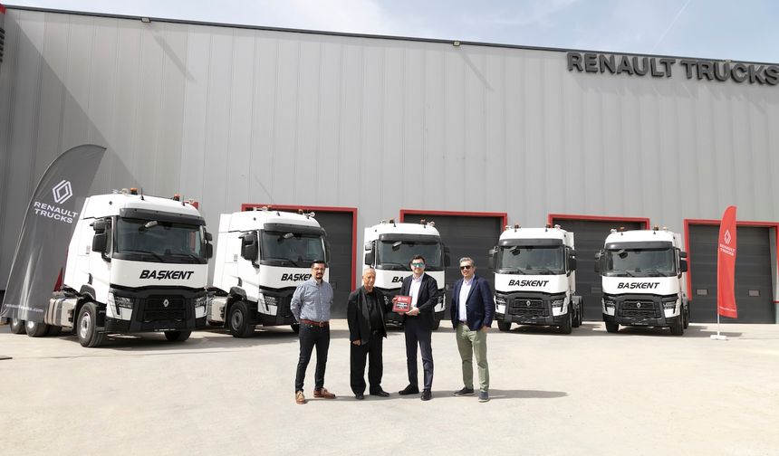 Renault Trucks C520, Başkent Lojistik’in Yeni Projelerinde Görev Başında