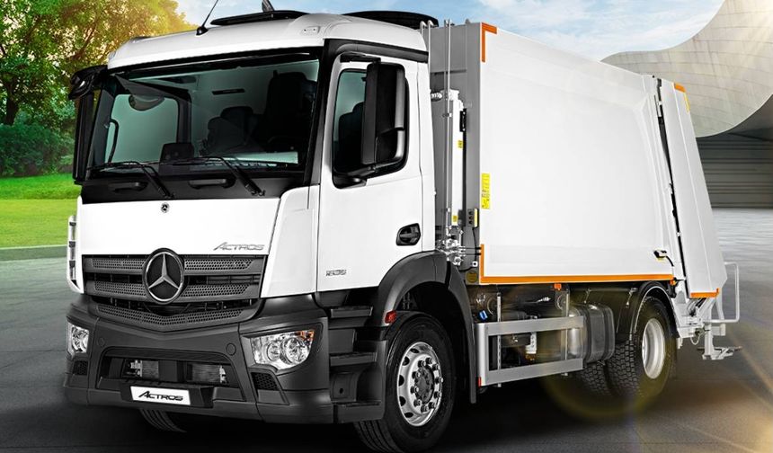 Mercedes-Benz Türk'ten Katı Atık Toplama Sektörüne Geniş Ürün Gamı