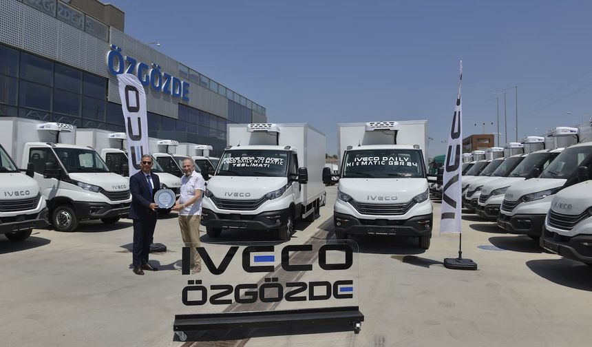 Özgözde Ankara, Zirve Gıda’ya 70 Adet IVECO Teslim Etti