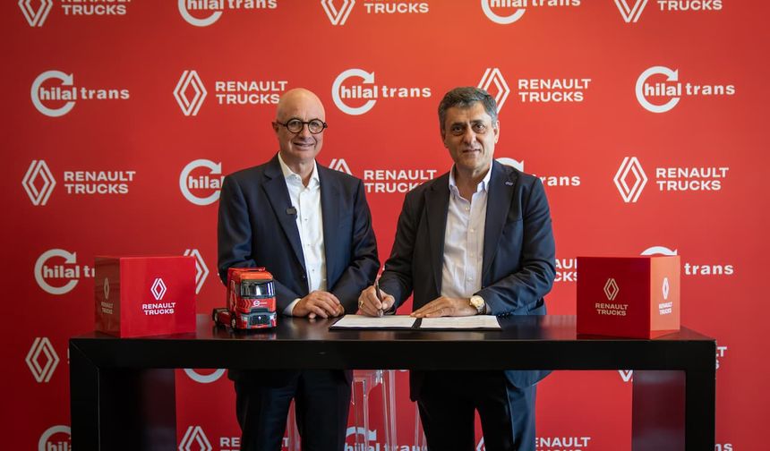 Hilal Trans ve Renault Trucks’tan 100 araçlık stratejik iş birliği