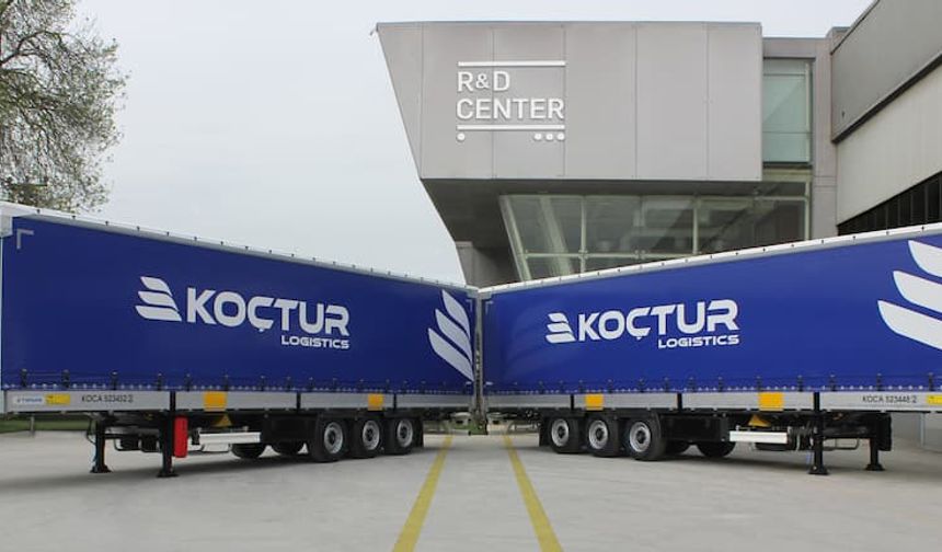 Koçtur Lojistik 34 yeni Tırsan araçla intermodalde büyüyor