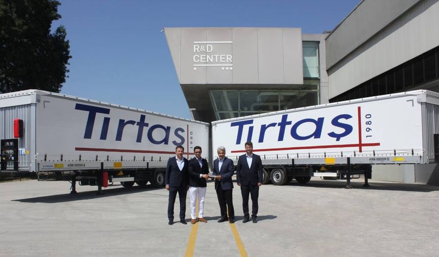 Tırsan, Tırtaş’a özel geliştirdiği araçları teslim etti