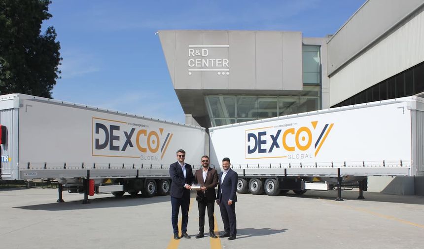 Tırsan, Dexco Global’e 15 adet Tenteli Perdeli Multi-Ride teslim etti