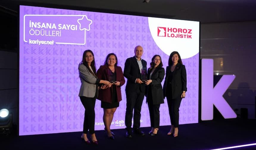 Horoz Lojistik,  İnsana Saygı Ödülü’ne aldı