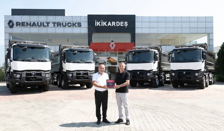 Gölsu Maden, zorlu şantiye operasyonlarında Renault Trucks K serisini kullanıyor