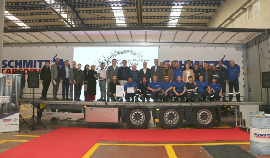 Schmitz Cargobull, Artıfe ServisOne’ı yılın servisi seçti