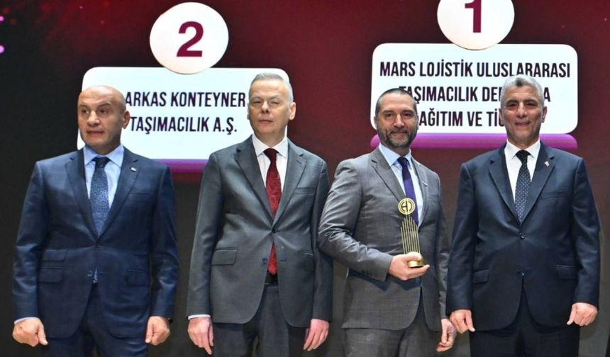 Hizmet ihracatının şampiyonu yine Mars Logistics oldu