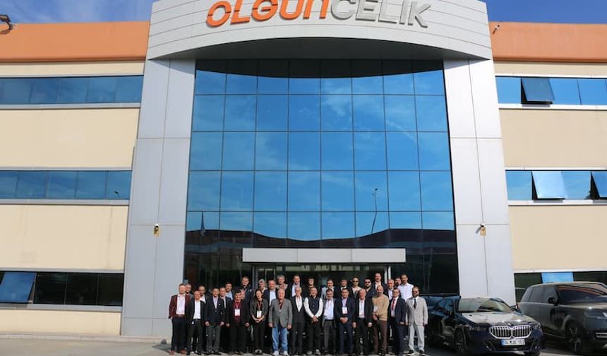 Olgun Çelik, TREDER üyelerine yeni kompozit üretim tesisini tanıttı