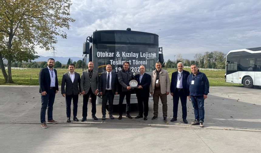 Otokar Türk Kızılay’a 5 adet Kent LF aracı teslim etti