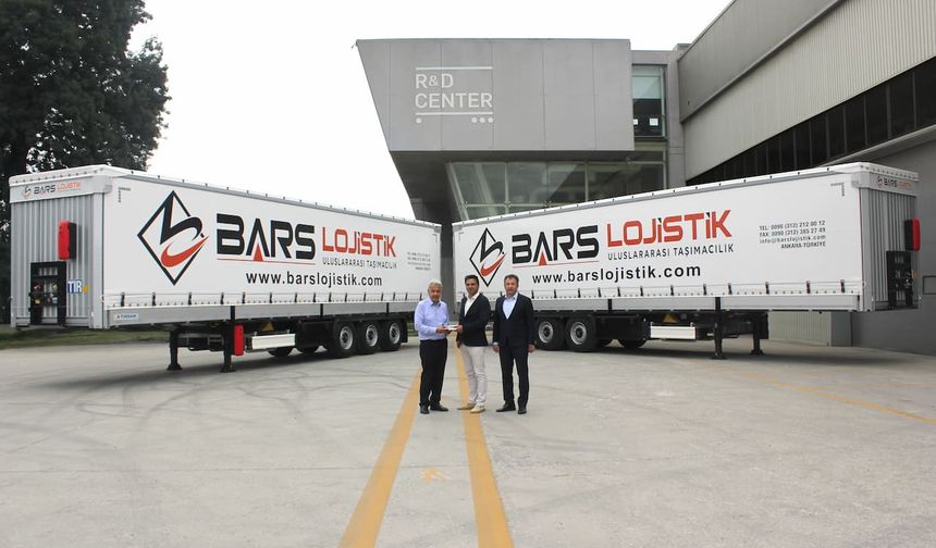Bars Lojistik, Tırsan teslimatıyla uluslararası operasyonlarını büyütüyor