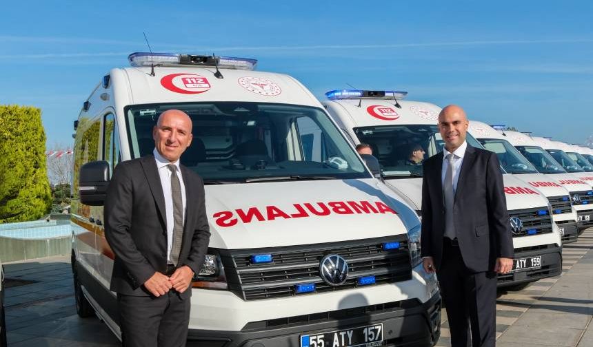 Volkswagen Crafter, Samsun’da acil sağlık hizmetlerine güç kattı