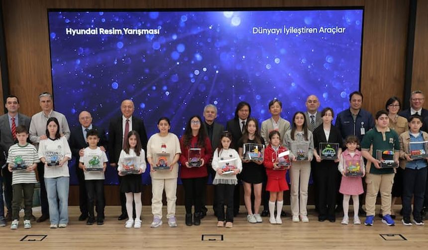 Hyundai resim yarışmasıyla çocukların hayal gücü gelecekle buluşuyor