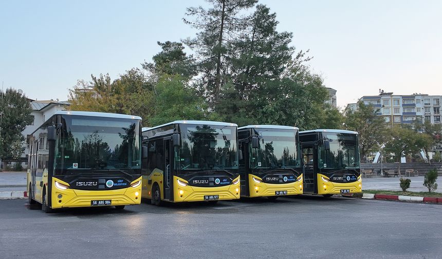 Allison donanımlı Isuzu Novociti Life midibüsler, Siirt yollarında fark yaratıyor