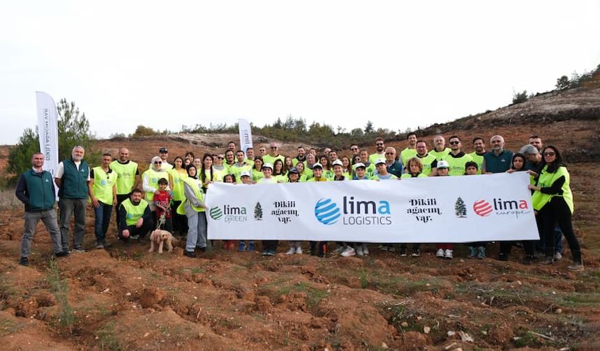 Lima Logistics, hatıra ormanıyla geleceğe nefes oluyor