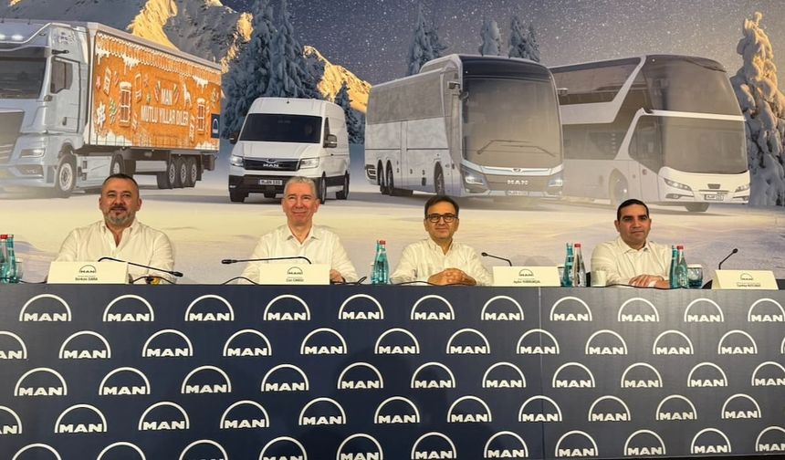 MAN Kamyon ve Otobüs Ticaret A.Ş. 2025’i güçlü kapattı, 2026 için iyimser mesaj verdi