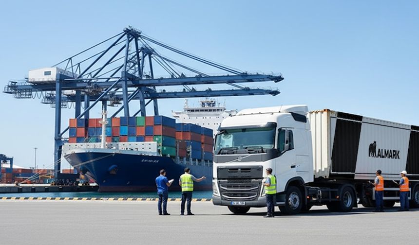Almark Logistics, Rusya ve Belarus'a deniz yolu taşımalarını yüzde 45 artırdı