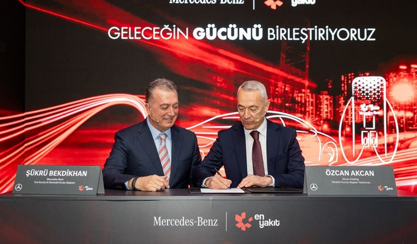 Mercedes-Benz Otomotiv, En Yakıt ile yüksek hızlı şarj ağını hayata geçiriyor
