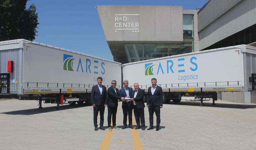 Ares Logistics, tren yüklemeli Tırsan Multi Ride ile büyüyor
