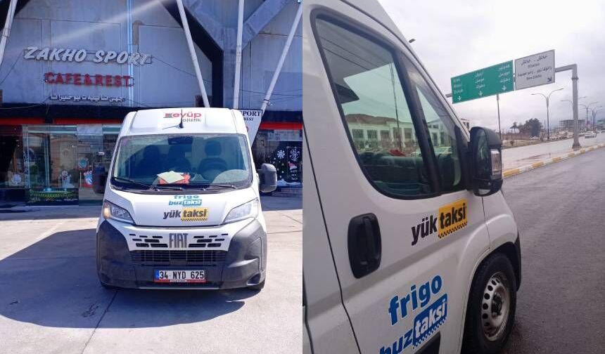 Eyüp Lojistik minivan filosuyla Irak’a 1 günde teslimat sunuyor