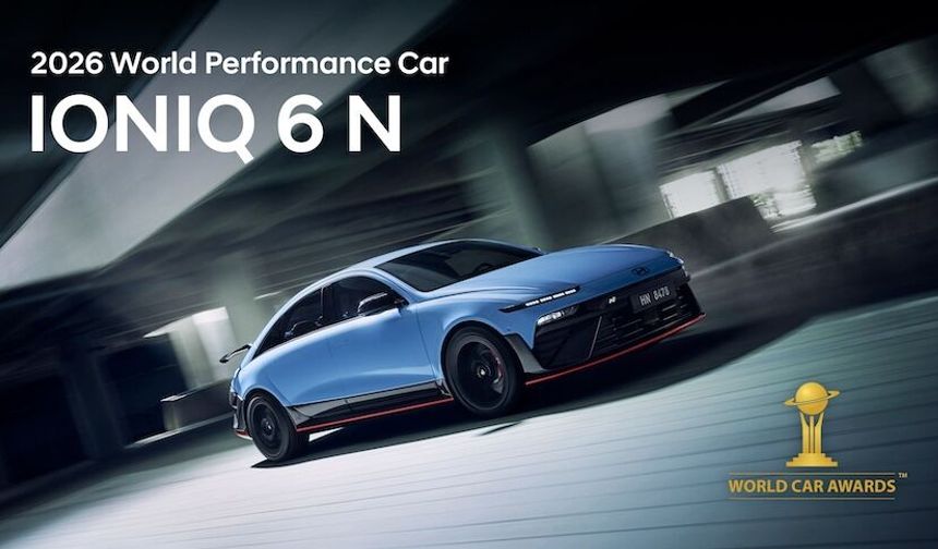 Hyundai IONIQ 6 N performans kategorisinde dünyanın en iyisi seçildi