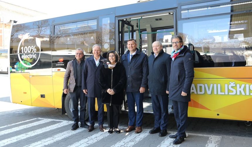TEMSA Litvanya yollarındaki elektrikli araç sayısını artırıyor