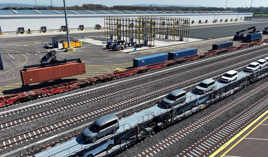 Railport’tan Duisport’a ilk ihracat treni başarıyla gerçekleştirildi
