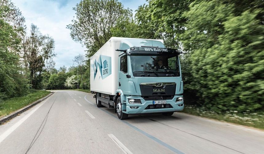 MAN eTGM’nin dünya prömiyeri Transpotec Logitec fuarında gerçekleşti