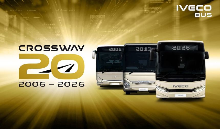 Iveco Bus’ın amiral gemisi Crossway 20 yaşında