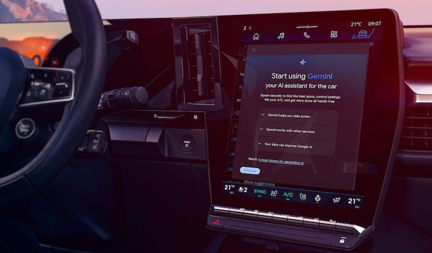 Kablosuz güncellemeyle Renault modellerine Google Gemini geliyor