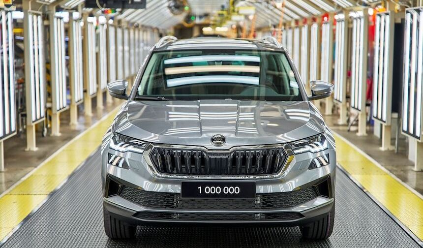 Škoda Karoq üretiminde 1 milyonuncu aracını banttan indirdi